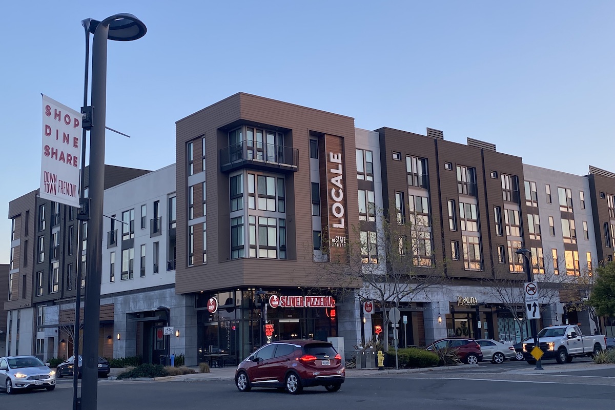 Between State Street and Fremont Boulevard, Capitol Square is a 21,100-square ft retail space in a mixed use development. Photo credit: Stephanie Uchida