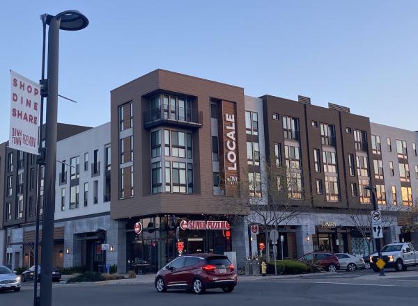 Between State Street and Fremont Boulevard, Capitol Square is a 21,100-square ft retail space in a mixed use development. Photo credit: Stephanie Uchida